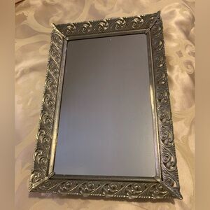 Antique Vintage Vanity/Perfume Mirror tray